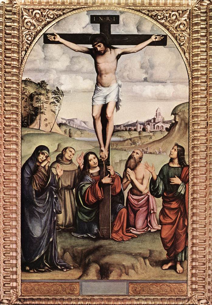 FRANCIA, Francesco Crucifixion xdfgs